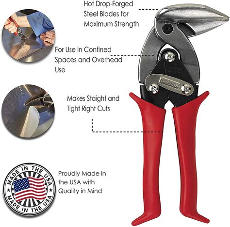 how to use tin snips to cut sheet metal|best snips for sheet metal.